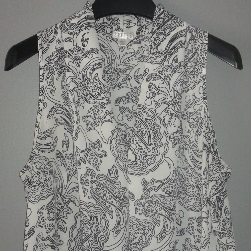 Spense ,Sleeveless blouse sz Lrg